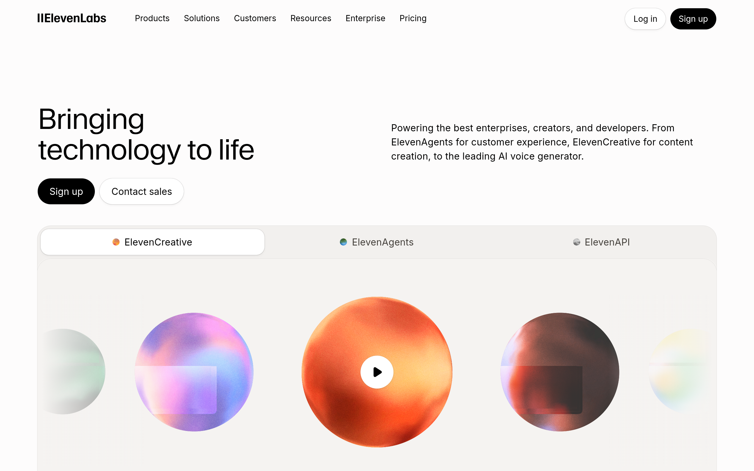 ElevenLabs preview