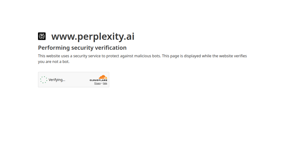 Perplexity preview