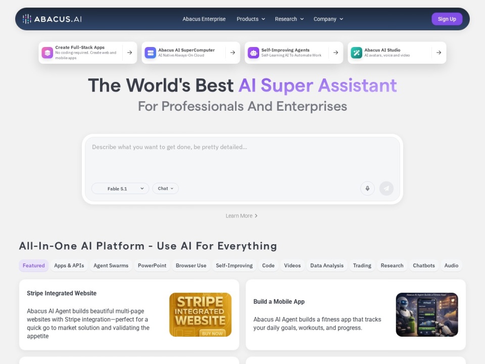 Abacus AI preview