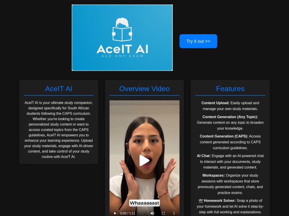 Aceit AI preview