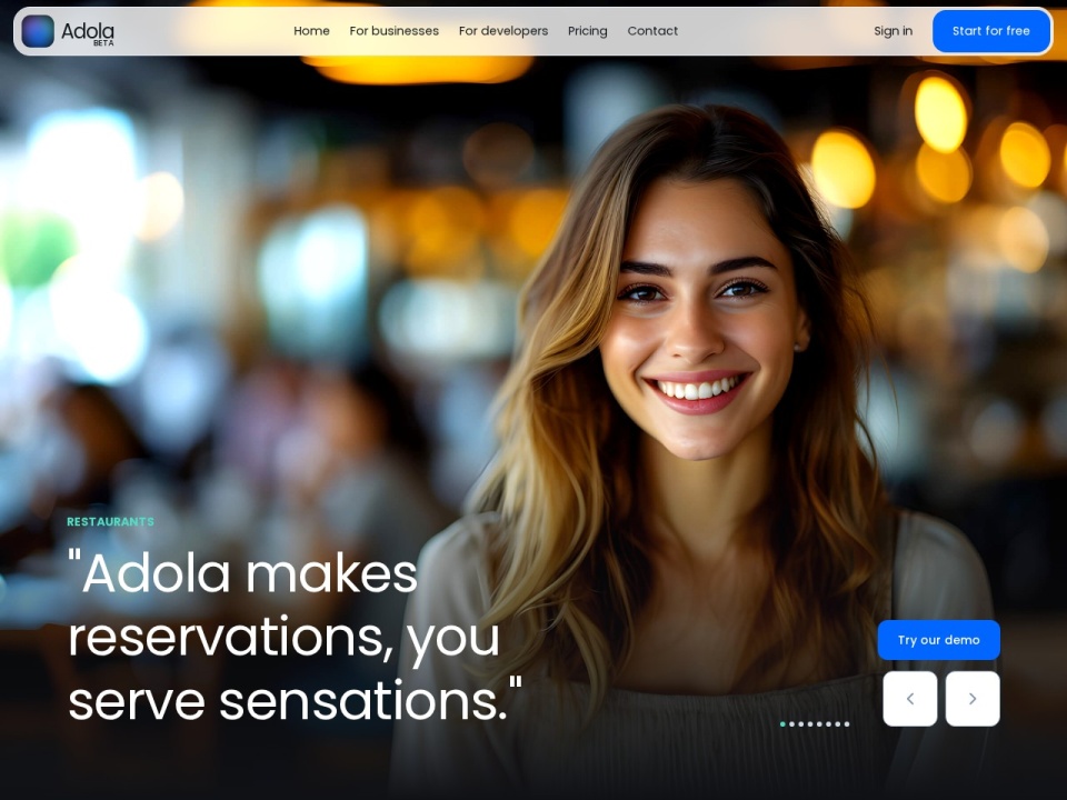Adola Voice Phone Number For Your AI preview