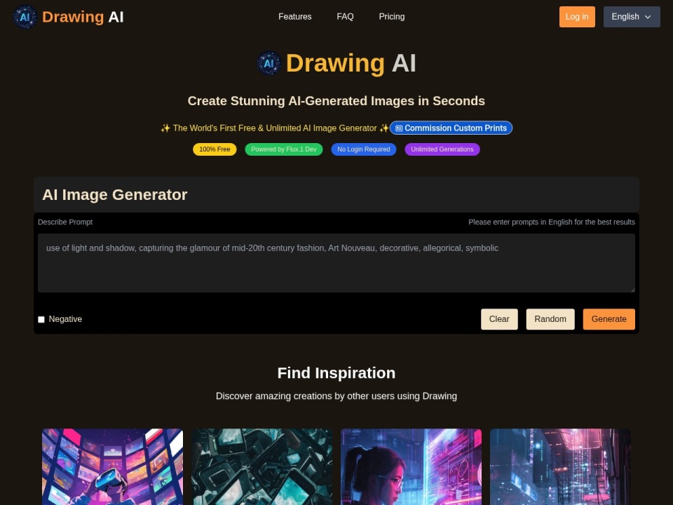 AI Drawing Generator preview