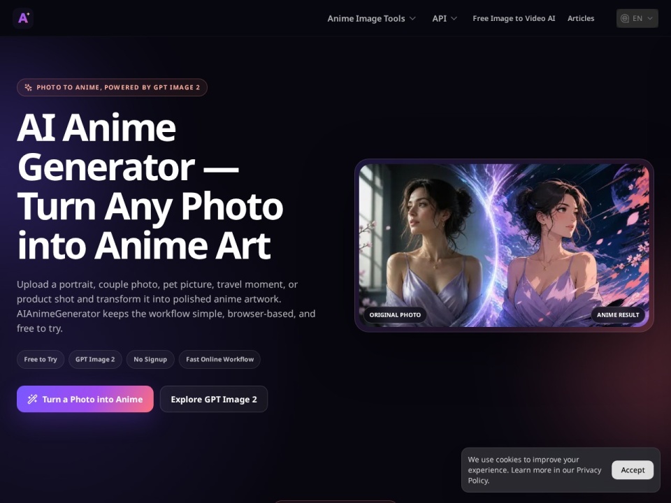 Aianimegenerator Me preview