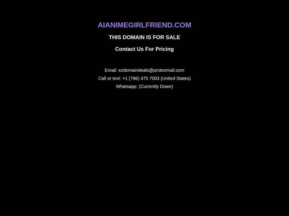 AI Anime Girlfriend preview