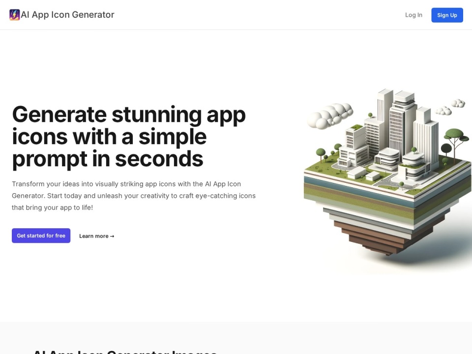 AI App Icon Generator preview