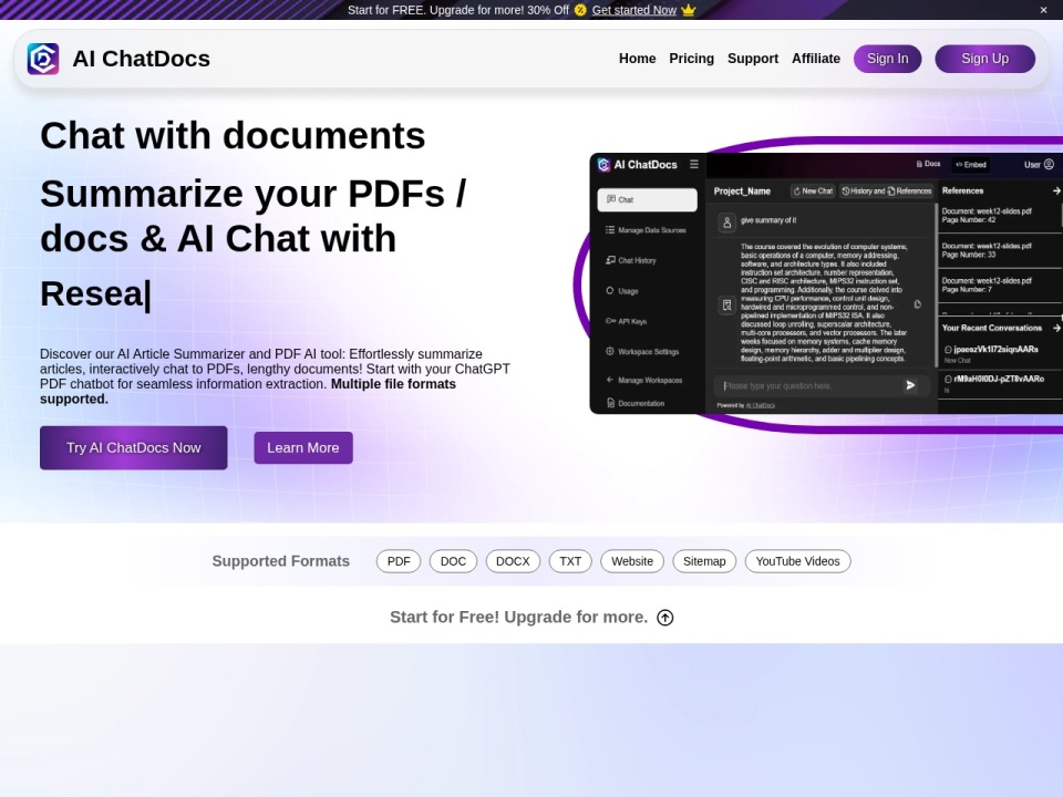 AI Chatdocs preview