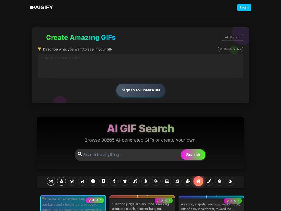 AIGIFY preview