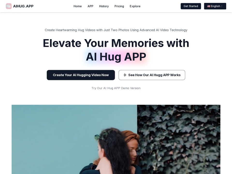 AI Hug Video Generator Hug Video Studio preview