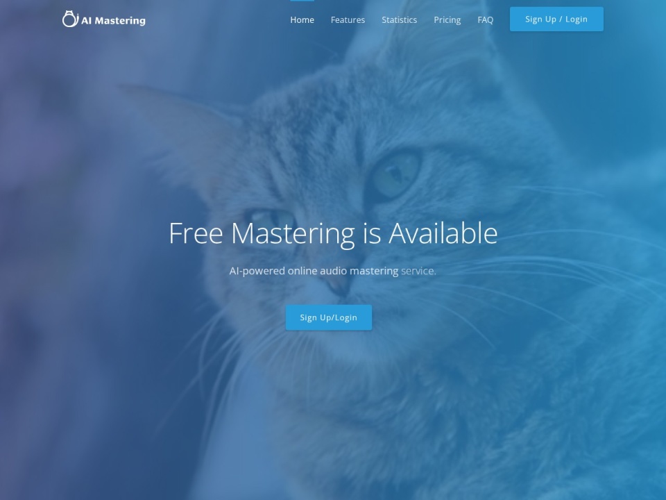 AI Mastering preview