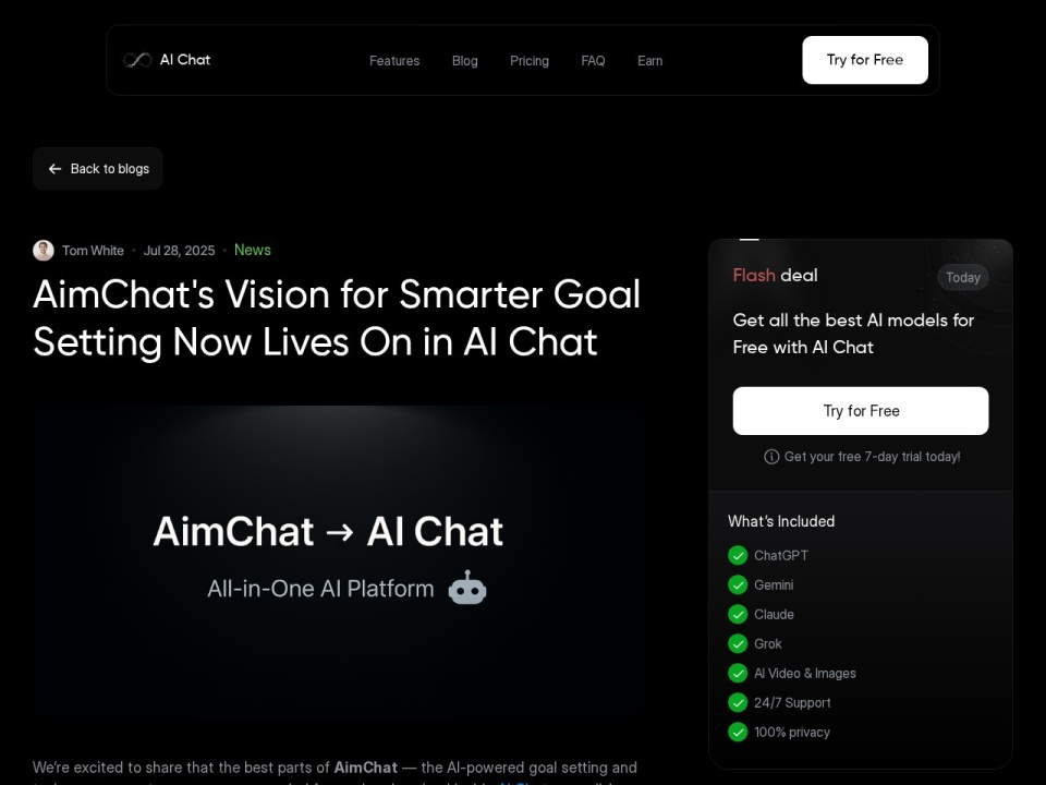 Aimchat preview