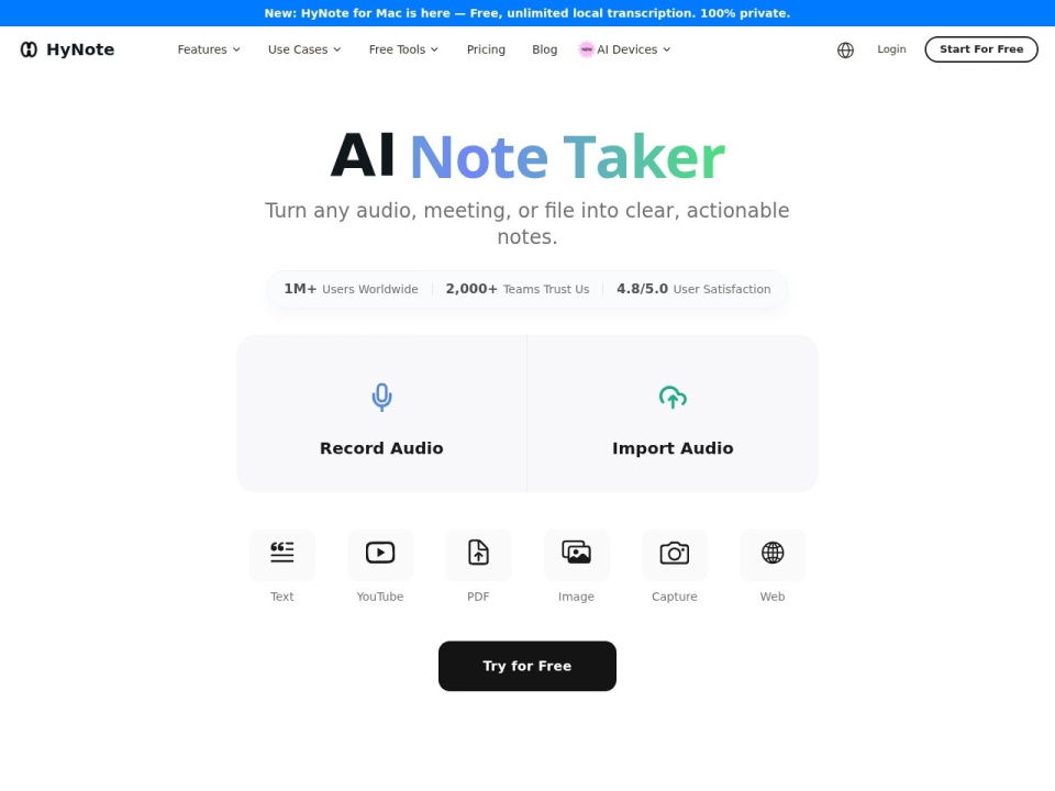 AI Notebook preview