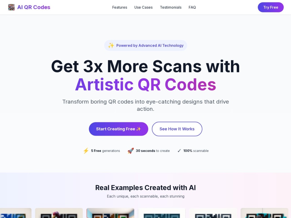 AI Qr Codes preview