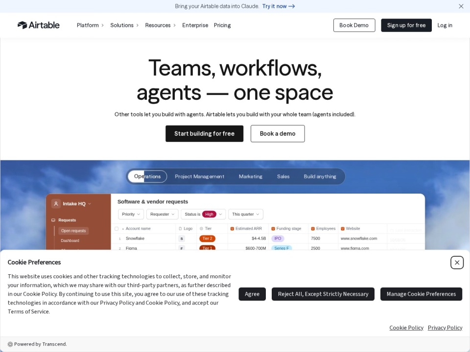 Airtable AI Assistant preview