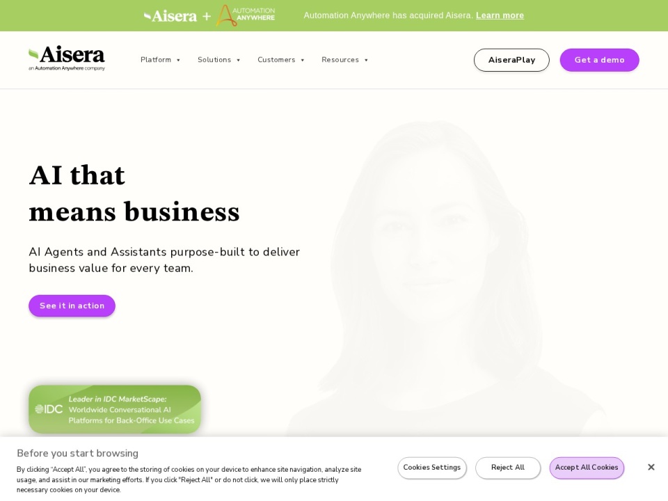 Aisera preview