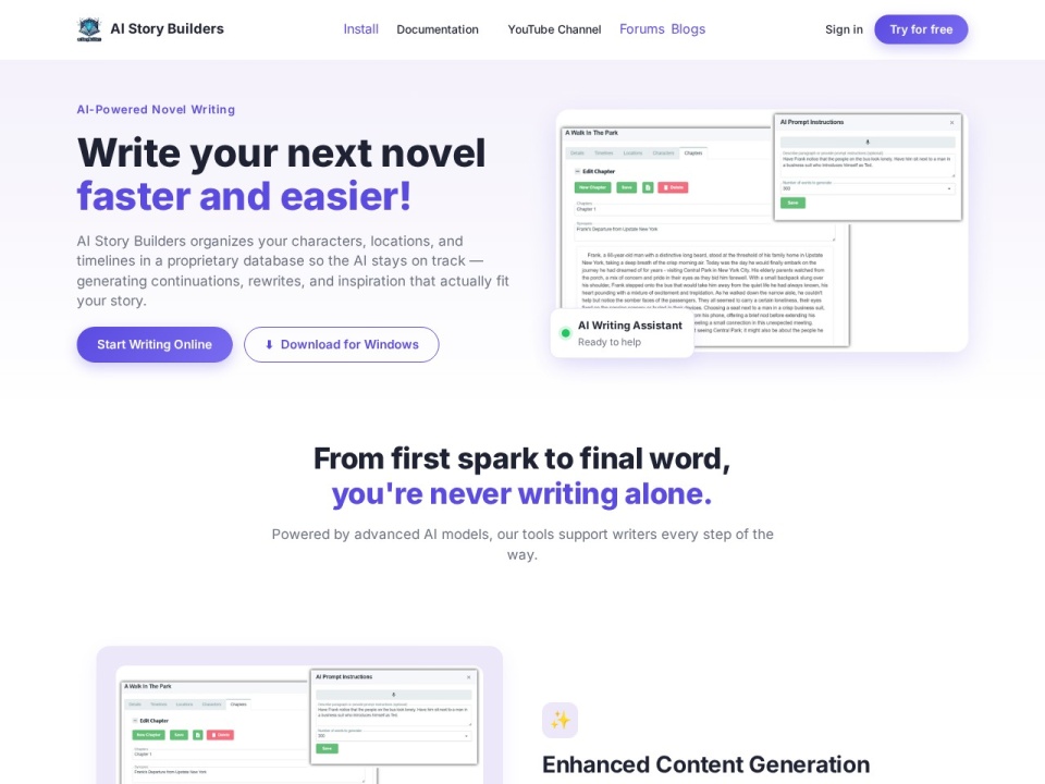 Aistorybuilders preview