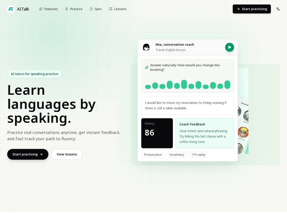 Aitalk preview