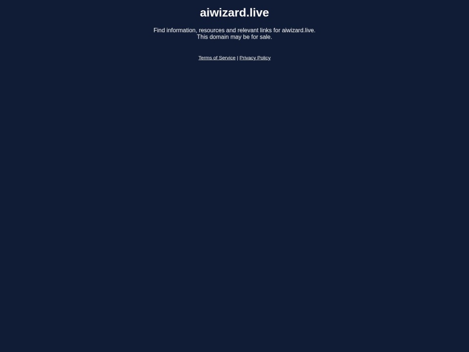 AI Wizard preview