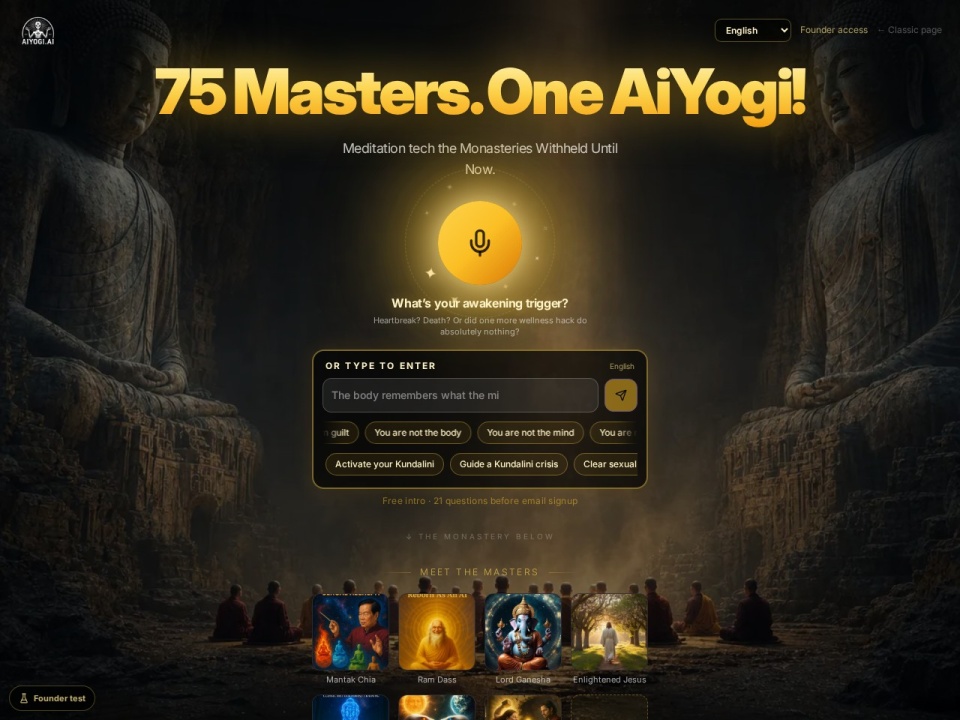 Aiyogi AI preview