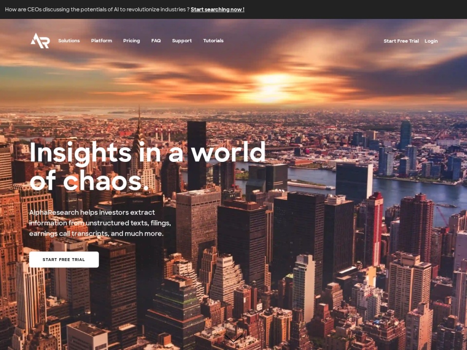 AlphaResearch preview