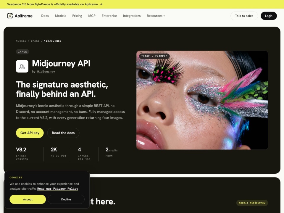 Midjourney API By Apiframe preview