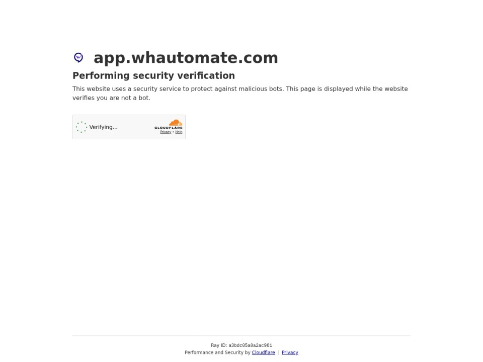 Whautomate preview
