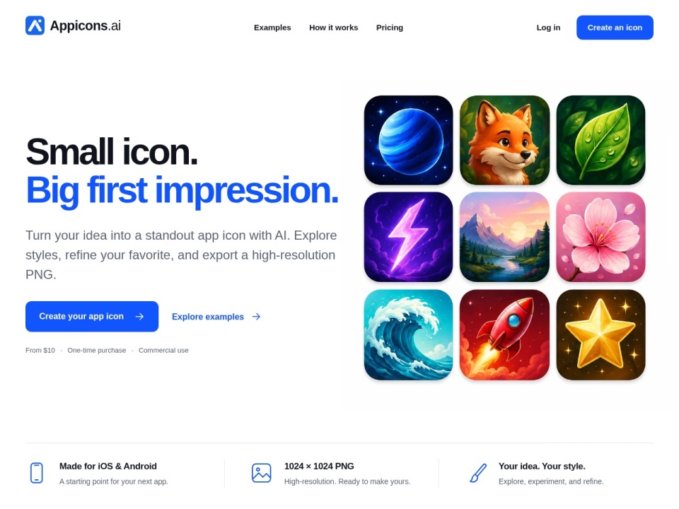 AppIcons AI preview