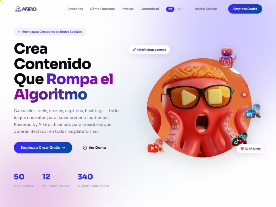 Artiro preview