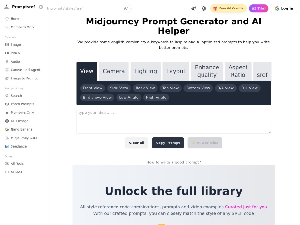 AI Art Prompt Generator preview