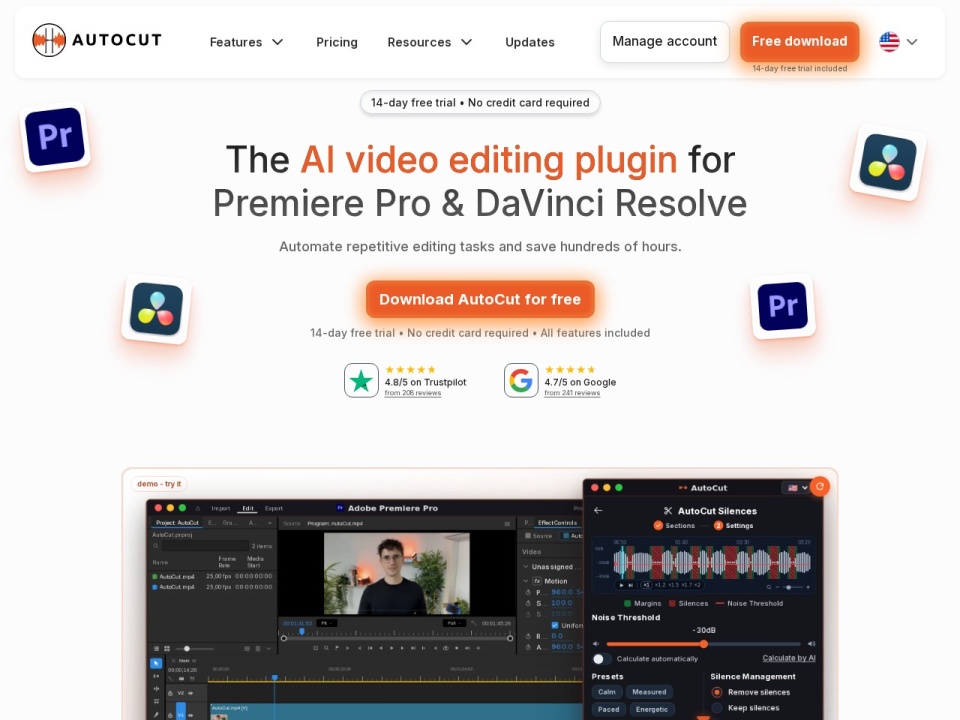 Autocut preview