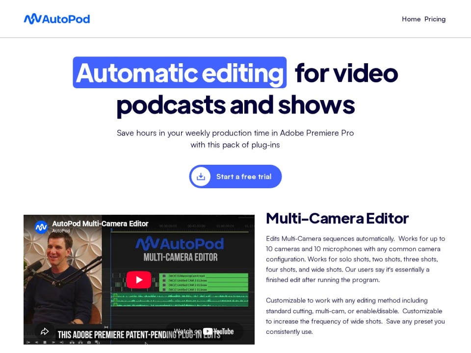 AutoPod preview