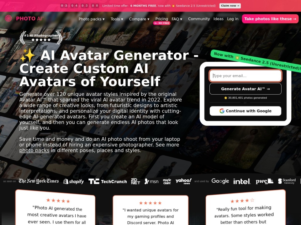 Avatar AI preview