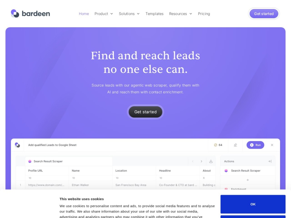 Bardeen preview