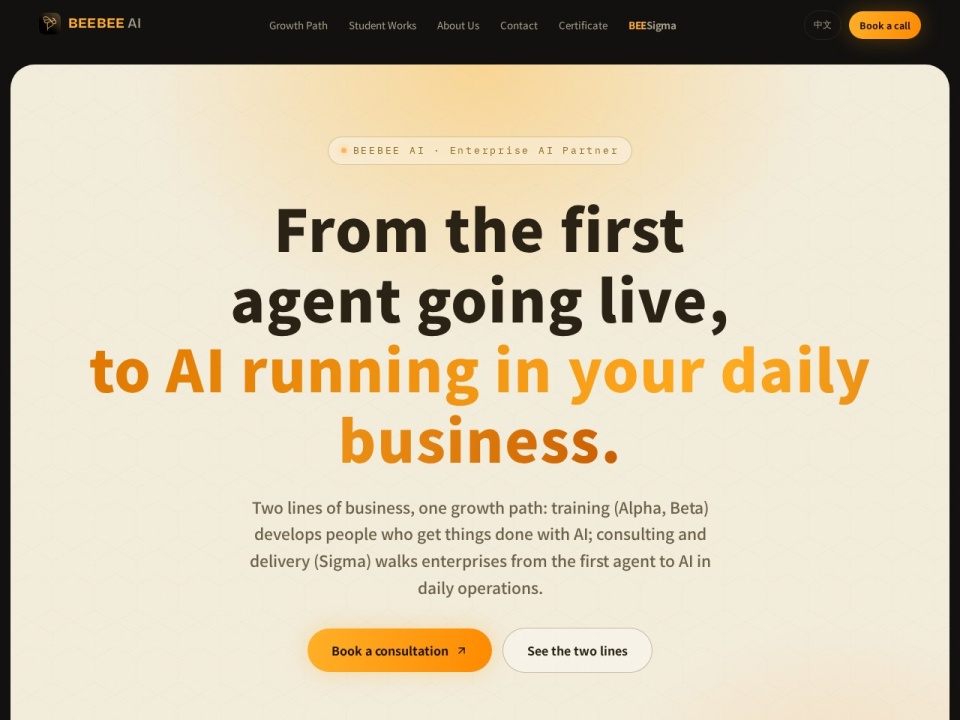 BeeBee AI preview