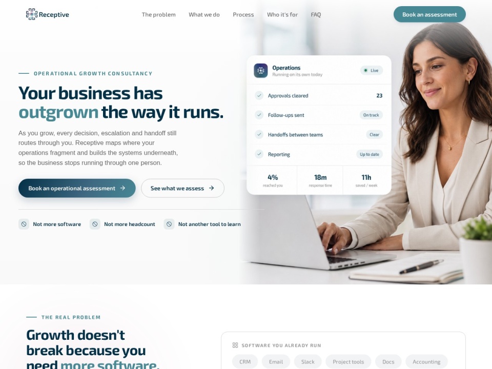 Receptive AI preview
