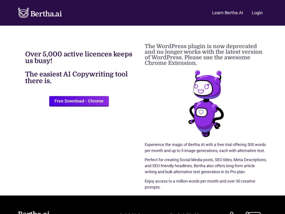 Bertha.ai preview