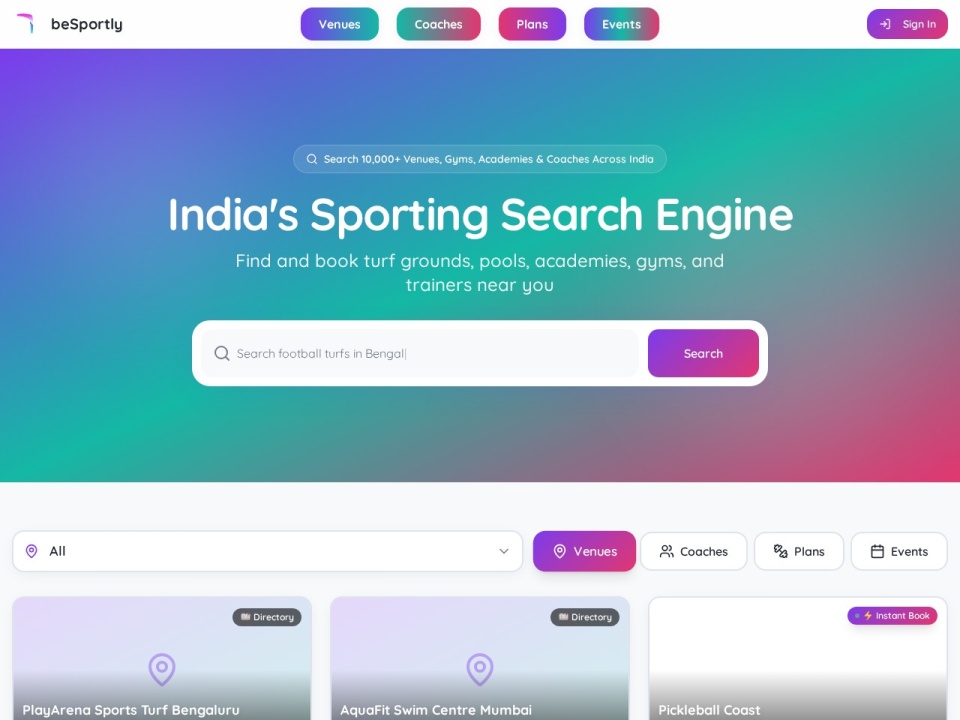 Besportly preview