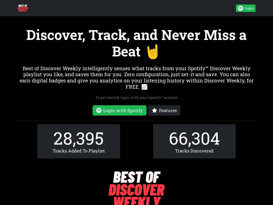 Auto Save Your Favs From Discover Weekly preview
