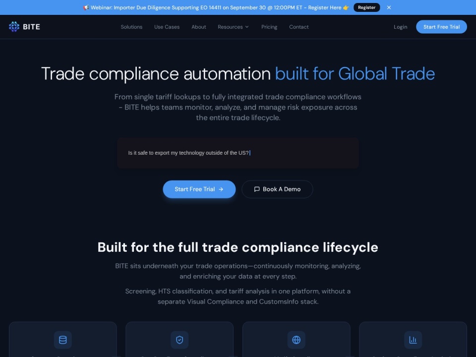 Bite Supply Chain Security preview