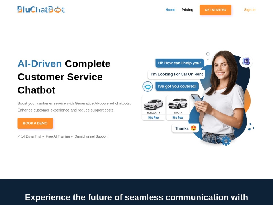 Bluchatbot preview