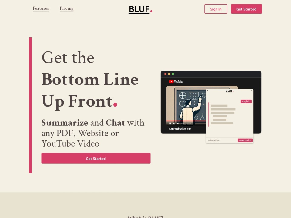 Bluf preview