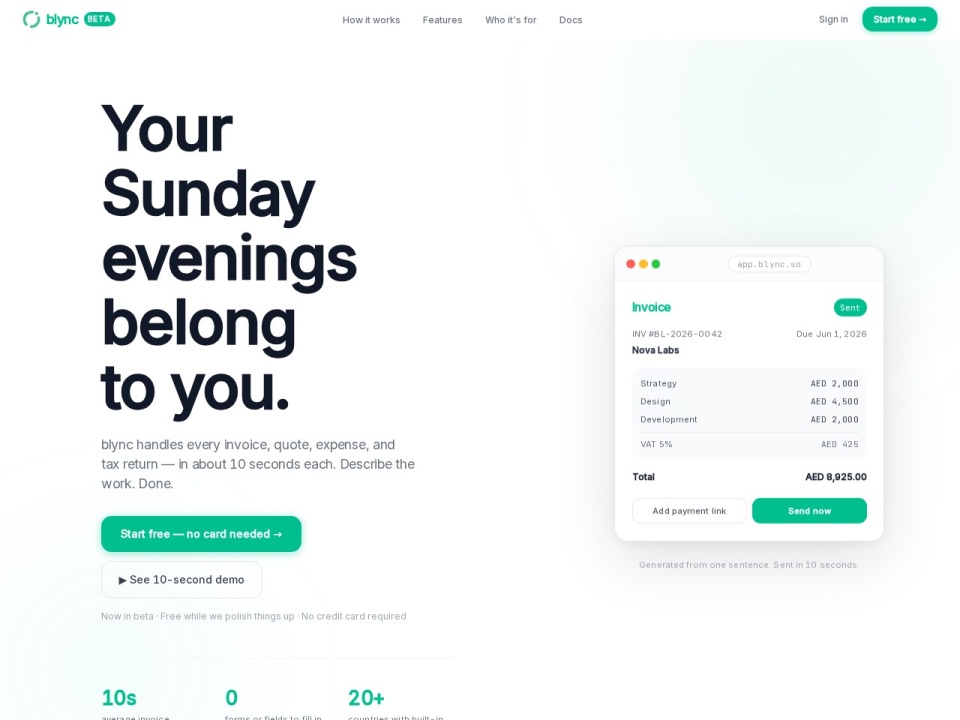 Blync preview