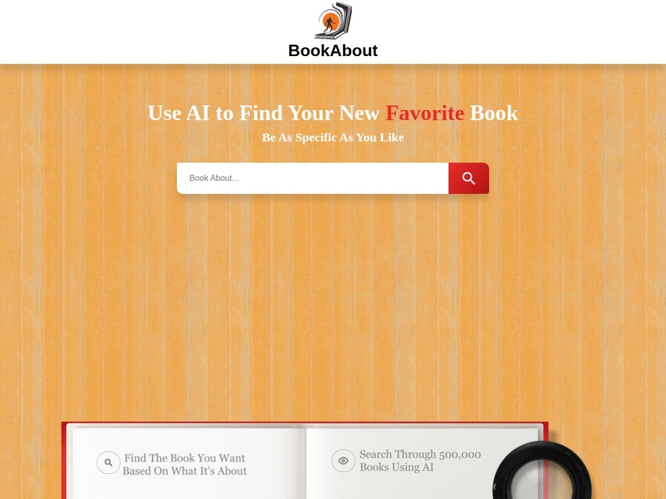 Bookabout preview