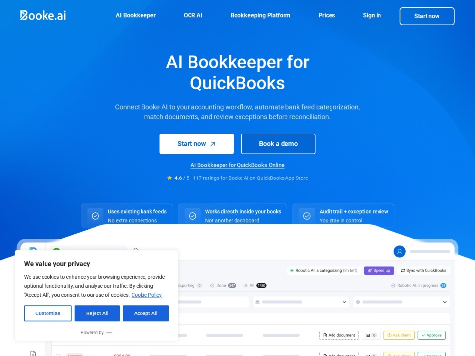 Booke AI preview