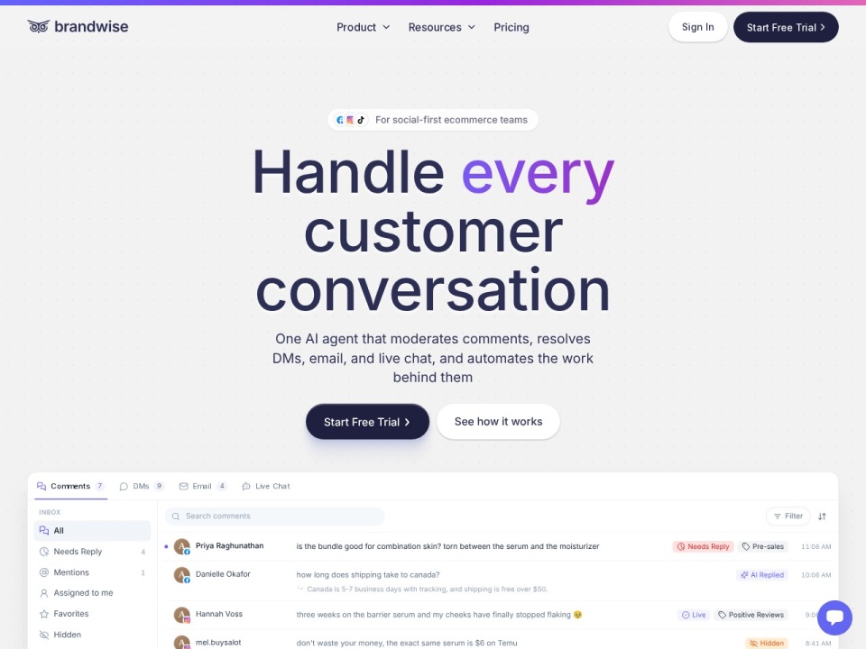 Brandwise AI preview