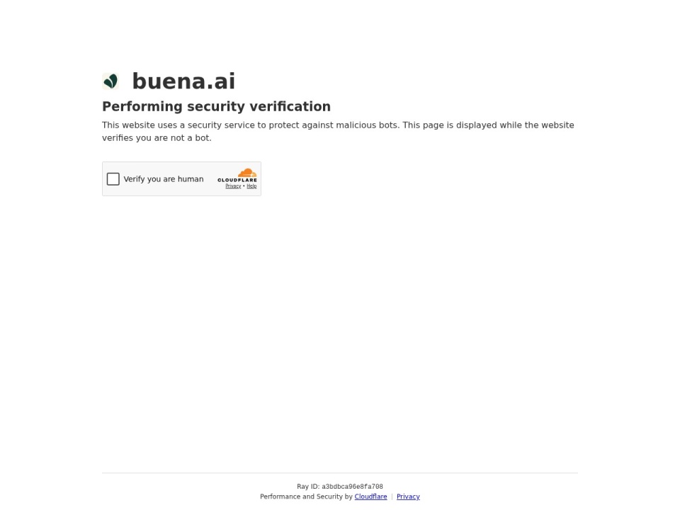 Buena AI preview