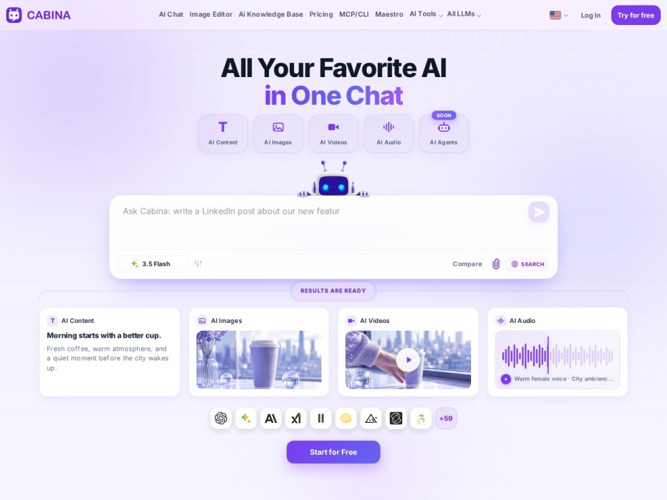 Cabina AI preview