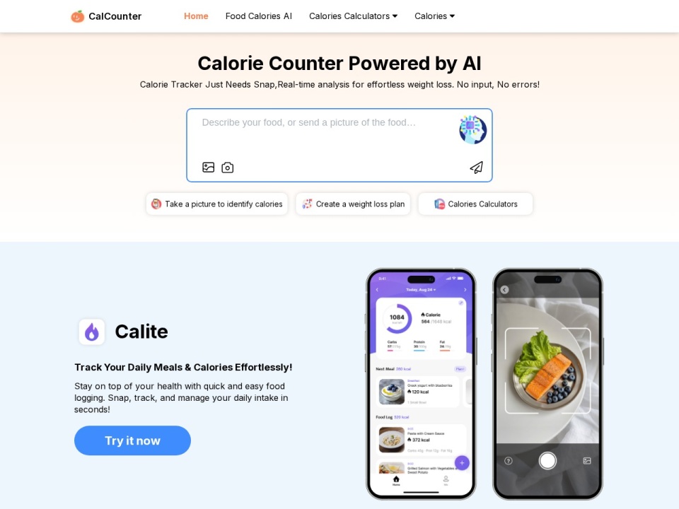 Calorie AI preview