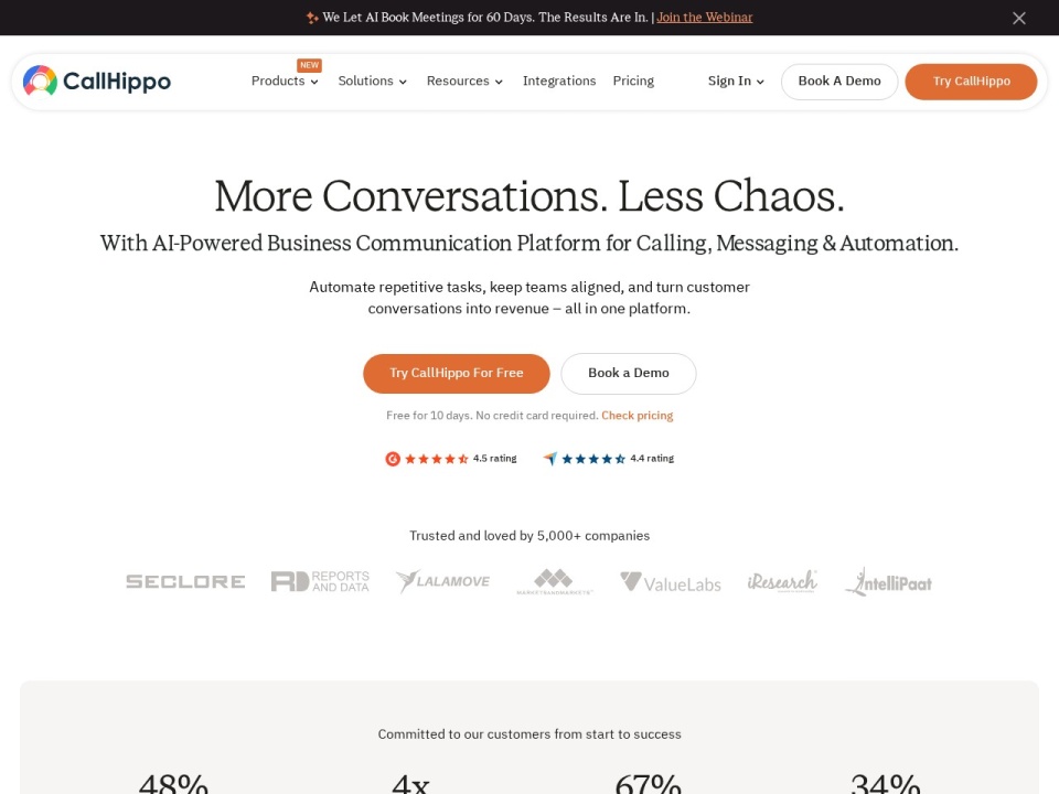Callhippo preview