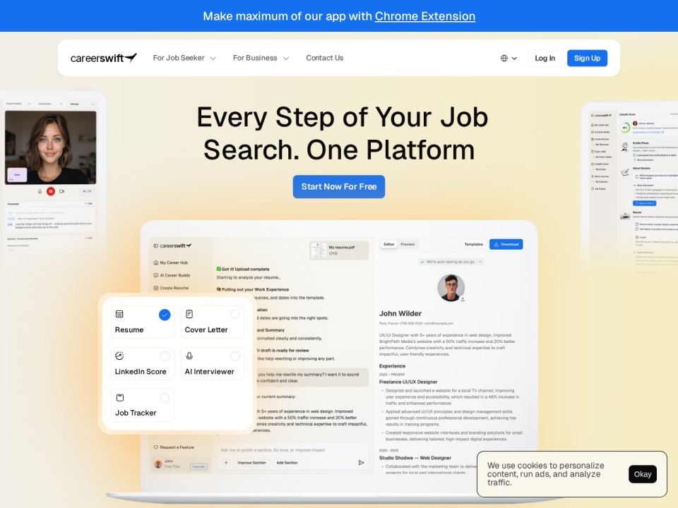 Careerswift preview