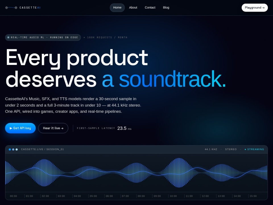 CassetteAI preview
